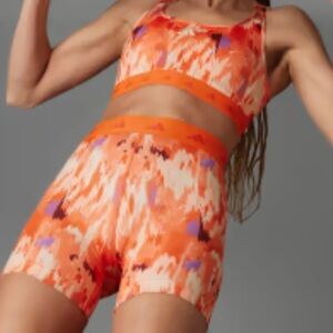 Adidas Lift Your Mind Techfit Short Leggings Size Large